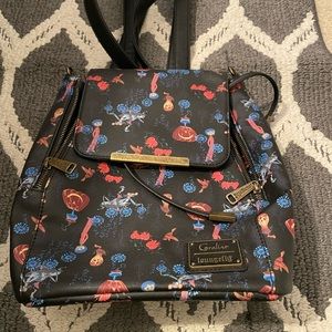 Loungefly Coraline backpack purse.